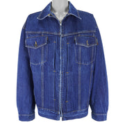 Fubu - Zip-Up Denim Jacket 1990s XX-Large Vintage Retro