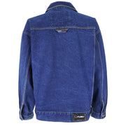 Fubu - Zip-Up Denim Jacket 1990s XX-Large Vintage Retro
