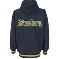 Starter - Pittsburgh Steelers Zip-Up Hooded Jacket 1990s Medium Vintage Retro Football