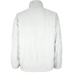 Nike - Blue & White Big Logo Reversible Jacket 1990s Large Vintage Retro
