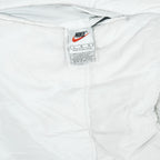 Nike - Blue & White Big Logo Reversible Jacket 1990s Large Vintage Retro