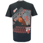 NBA - Chicago Bulls Spell-Out T-Shirt 1990s Large Vintage Retro Basketball
