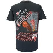 NBA - Chicago Bulls Spell-Out T-Shirt 1990s Large Vintage Retro Basketball