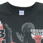 NBA - Chicago Bulls Spell-Out T-Shirt 1990s Large Vintage Retro Basketball