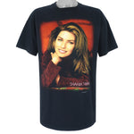 Vintage (Poly Gram) - Shania Twain Single Stitch T-Shirt 1998 X-Large