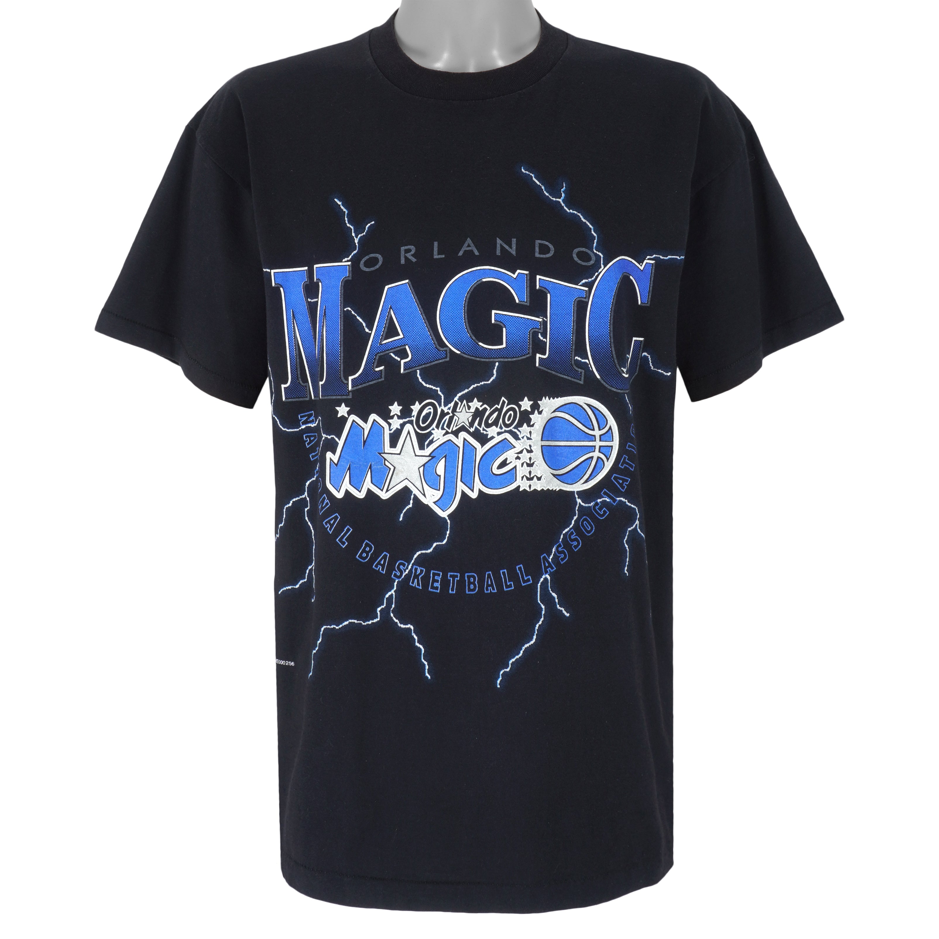 NBA (True-Fan) - Orlando Magic Big Spell-Out T-Shirt 1990s X-Large Vintage Retro Basketball