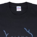NBA (True-Fan) - Orlando Magic Big Spell-Out T-Shirt 1990s X-Large Vintage Retro Basketball