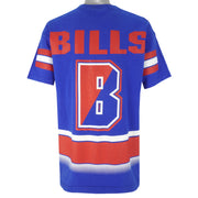 NFL (Salem) - Buffalo Bills Big Spell-Out T-Shirt 1994 X-Large Vintage Retro Football