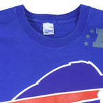 NFL (Salem) - Buffalo Bills Big Spell-Out T-Shirt 1994 X-Large Vintage Retro Football