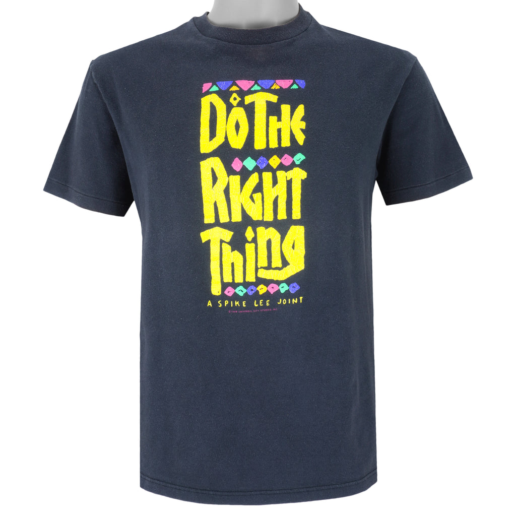 Vintage (Hanes) - Do The Right Thing T-Shirt 1980s X-Large Vintage Retro