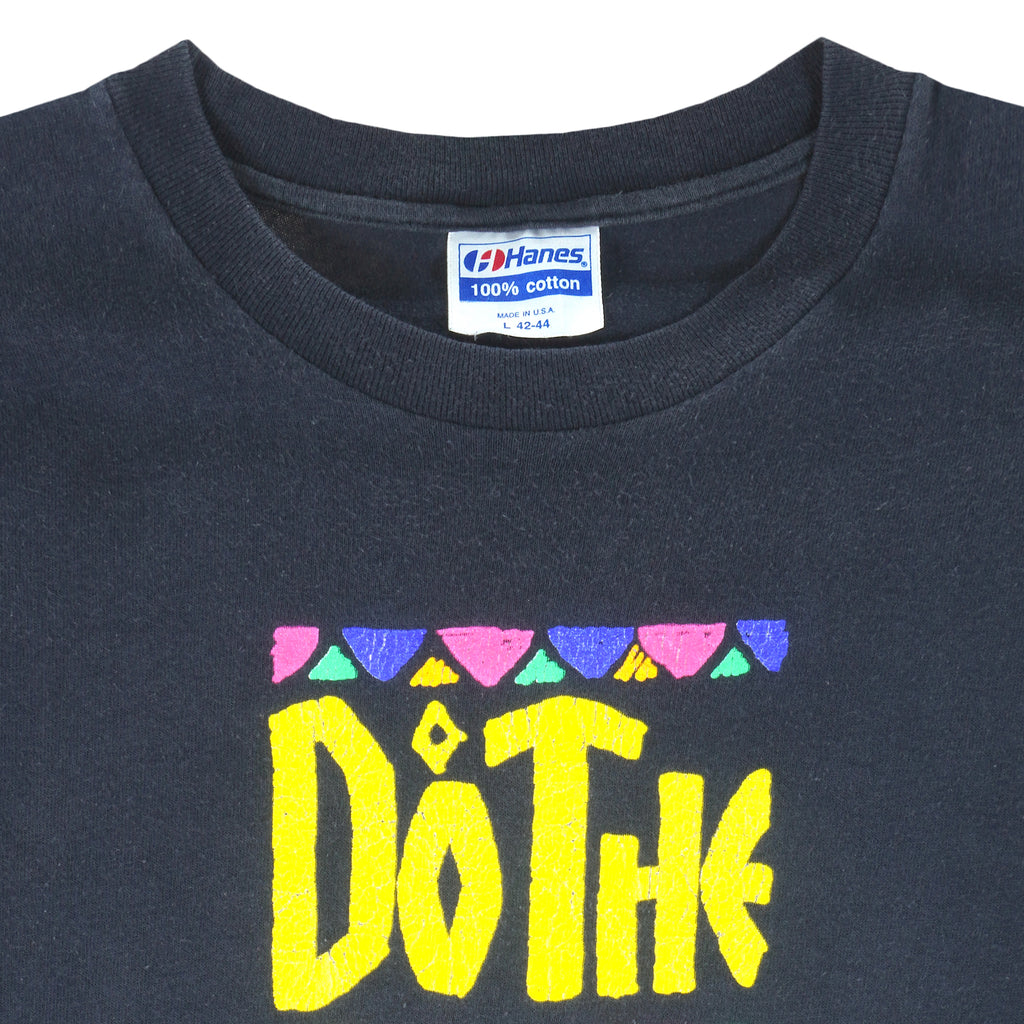 Vintage (Hanes) - Do The Right Thing T-Shirt 1980s X-Large Vintage Retro