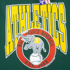 MLB (Trench) - Oakland Athletics Deadstock T-Shirt 1990 X-Large Vintage Retro BasebaMLB (Trench) - Oakland Athletics Deadstock T-Shirt 1990 X-Large Vintage Retro Baseball
