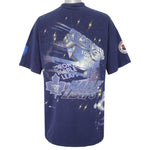 NHL (Bulletin Athletic) - Toronto Maple Leafs Big Logo T-Shirt 1990s X-Large Vintage Retro Hockey