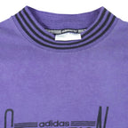 Adidas - Purple Generation T-Shirt 1990s X-Large Vintage Retro
