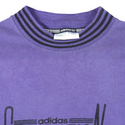 Adidas - Purple Generation T-Shirt 1990s X-Large Vintage Retro