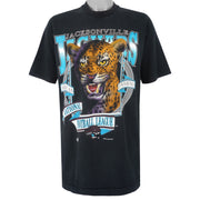 NFL - Jacksonville Jaguars Big Logo T-Shirt 1996 X-Large Vintage Retro Football