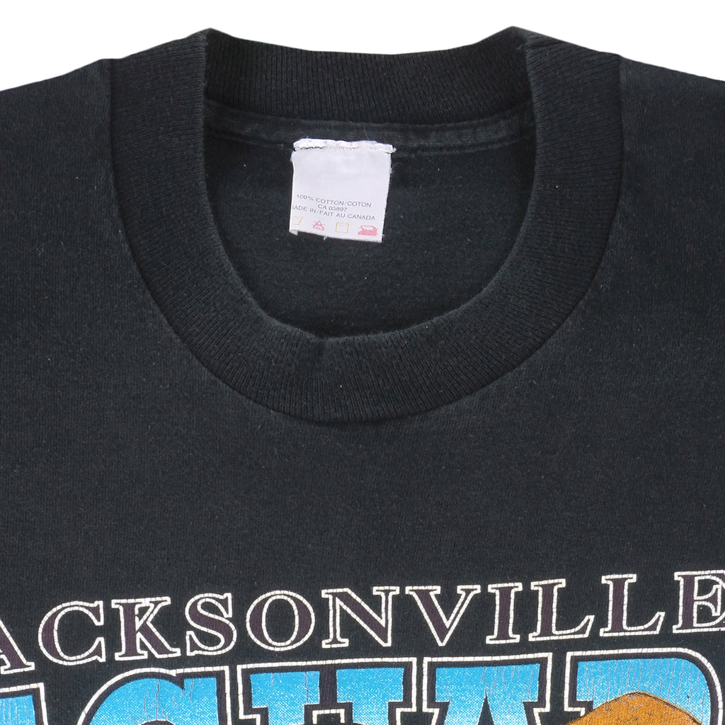 NFL - Jacksonville Jaguars Big Logo T-Shirt 1996 X-Large Vintage Retro Football