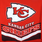 NFL (Salem) - Kansas City Chiefs Big Logo T-Shirt 1990s XX-Large Vintage Retro Football