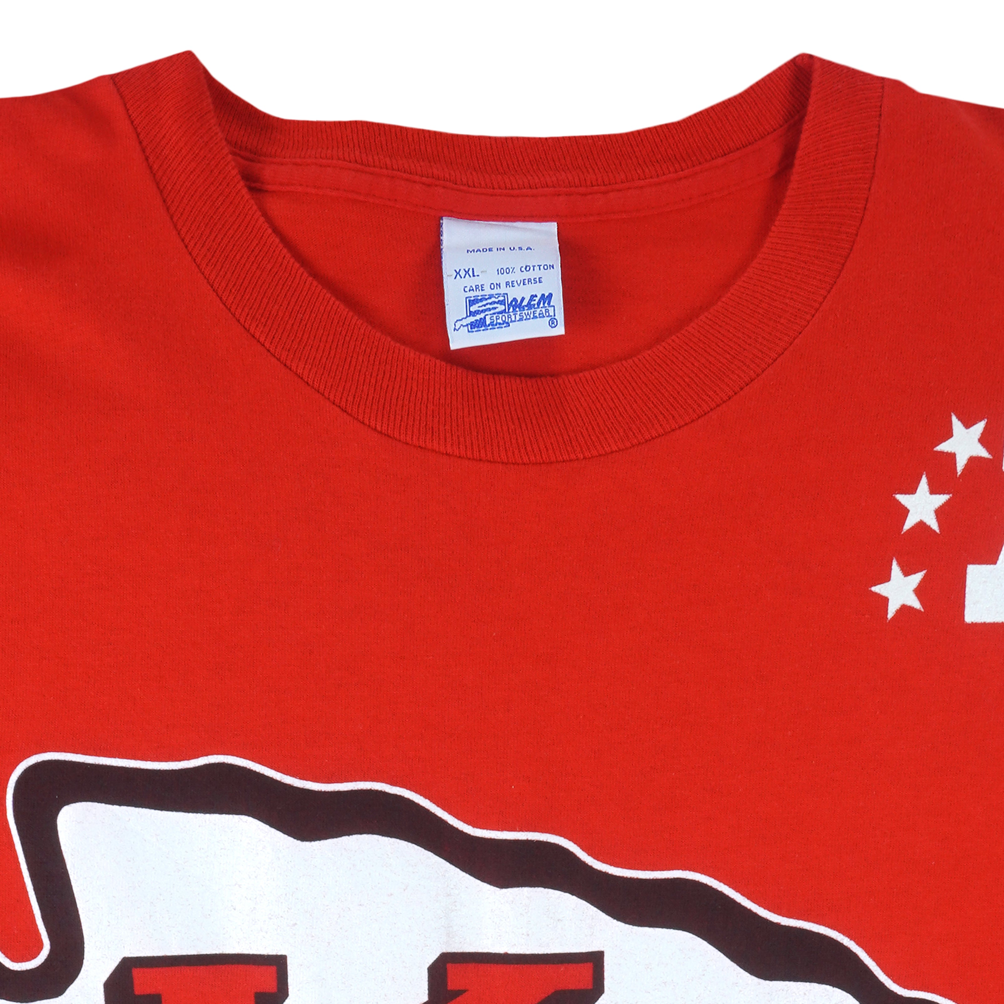 NFL (Salem) - Kansas City Chiefs Big Logo T-Shirt 1990s XX-Large Vintage Retro Football