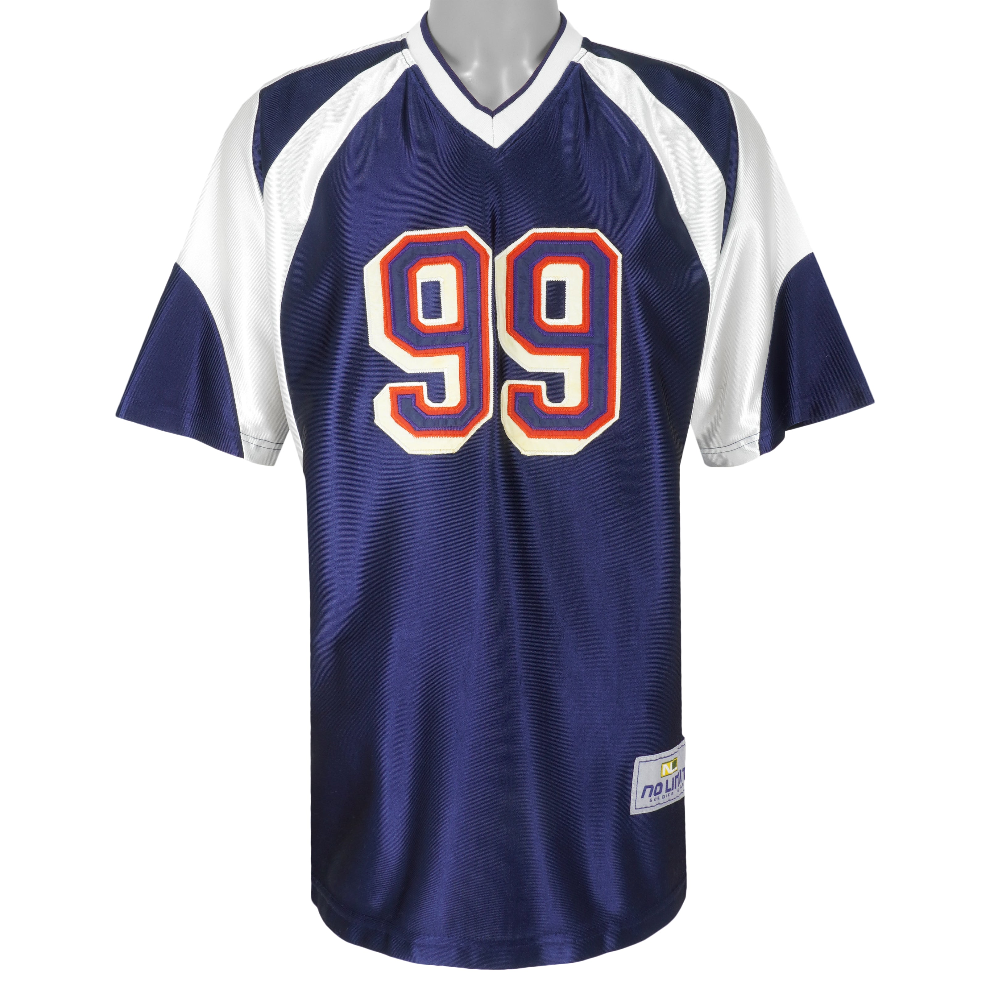 Vintage - No Limit Record Soldier Gear 99 Jersey 1990s Large 