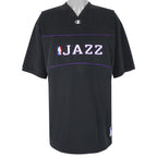 Champion - Utah Jazz Big Spell-Out T-Shirt 1990s X-Large Vintage Retro Basketball