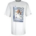 NFL (Logo 7) - Grey Dallas Cowboys Big Logo T-Shirt 1994 X-Large Vintage Retro Football