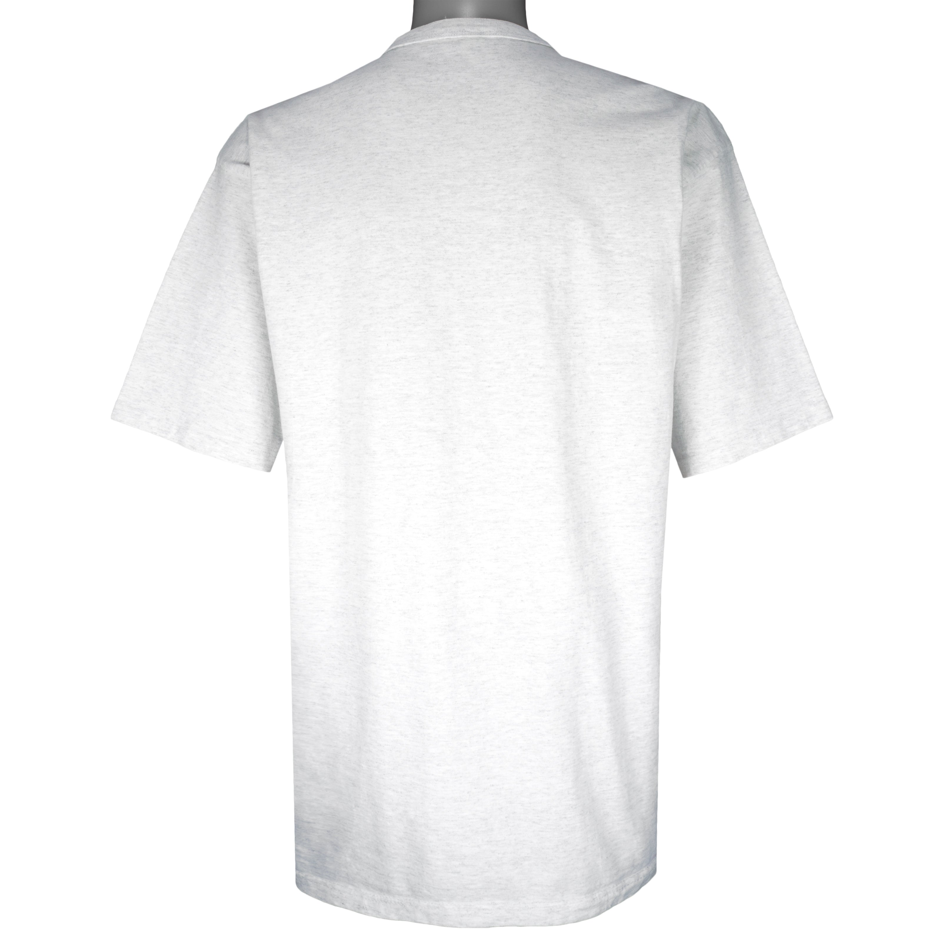 NFL (Logo 7) - Grey Dallas Cowboys Big Logo T-Shirt 1994 X-Large Vintage Retro Football