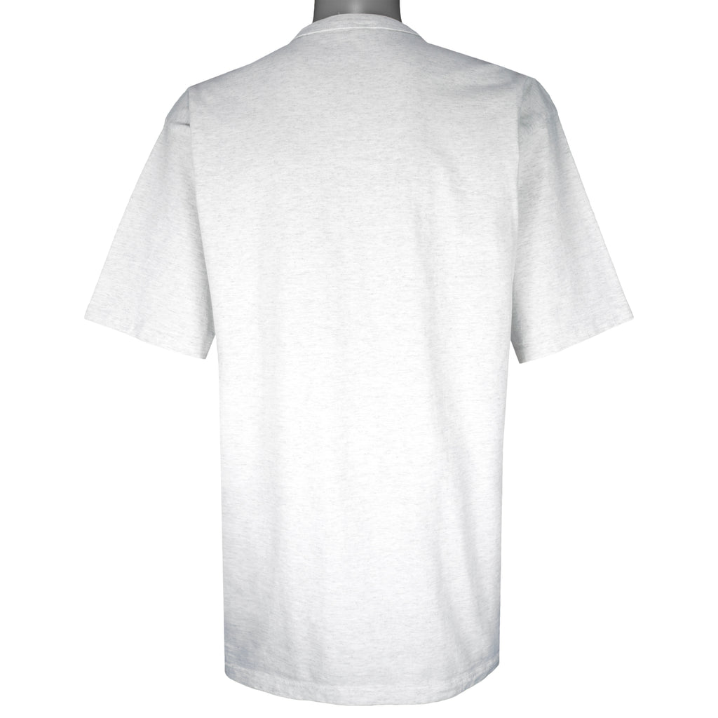 NFL (Logo 7) - Grey Dallas Cowboys Big Logo T-Shirt 1994 X-Large Vintage Retro Football