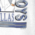 NFL (Logo 7) - Grey Dallas Cowboys Big Logo T-Shirt 1994 X-Large Vintage Retro Football