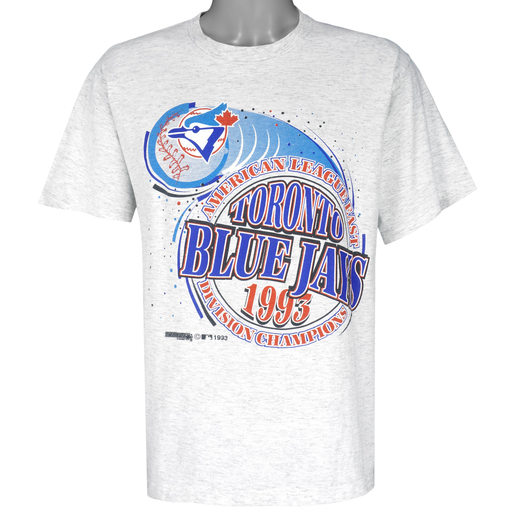 MLB - Toronto Blue Jays Big Logo T-shirt 1990s Large Vintage Retro Baseball