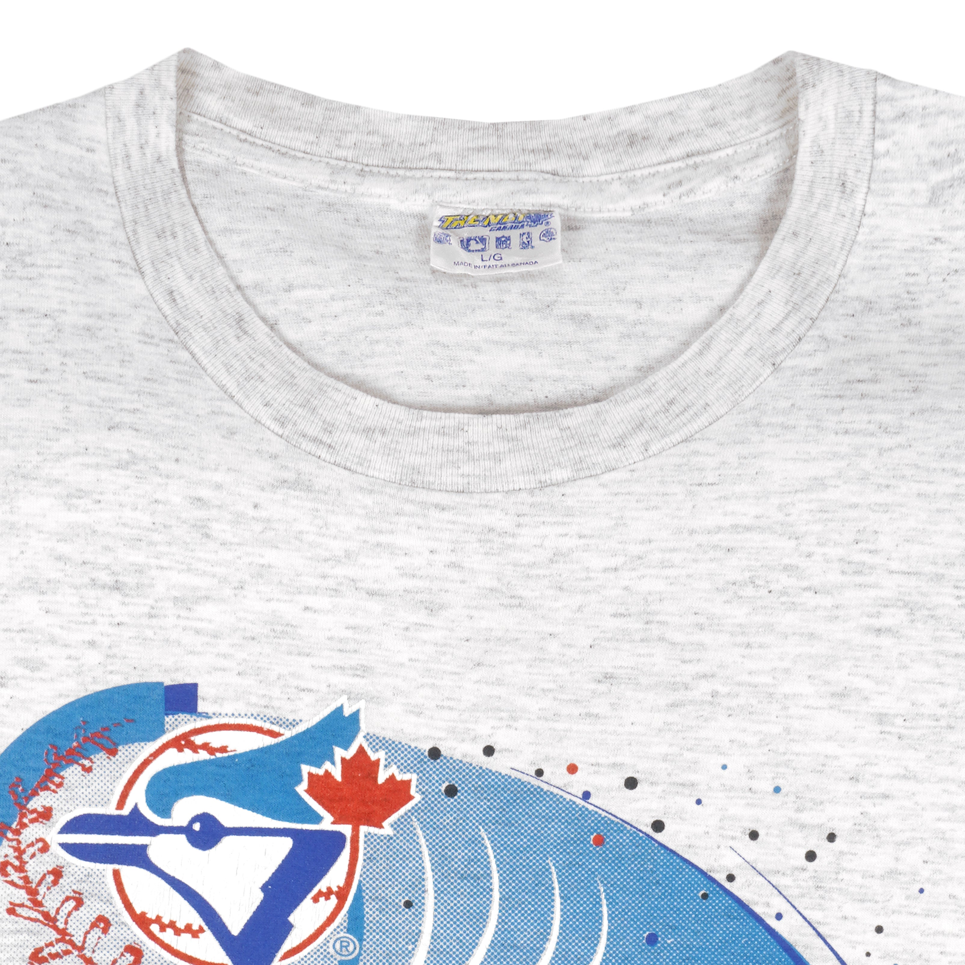 MLB - Toronto Blue Jays Big Logo T-shirt 1990s Large Vintage Retro Baseball