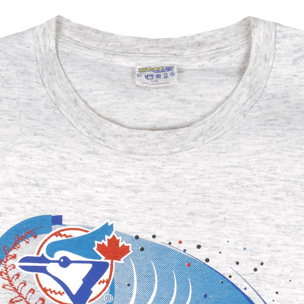 MLB - Toronto Blue Jays Big Logo T-shirt 1990s Large Vintage Retro Baseball