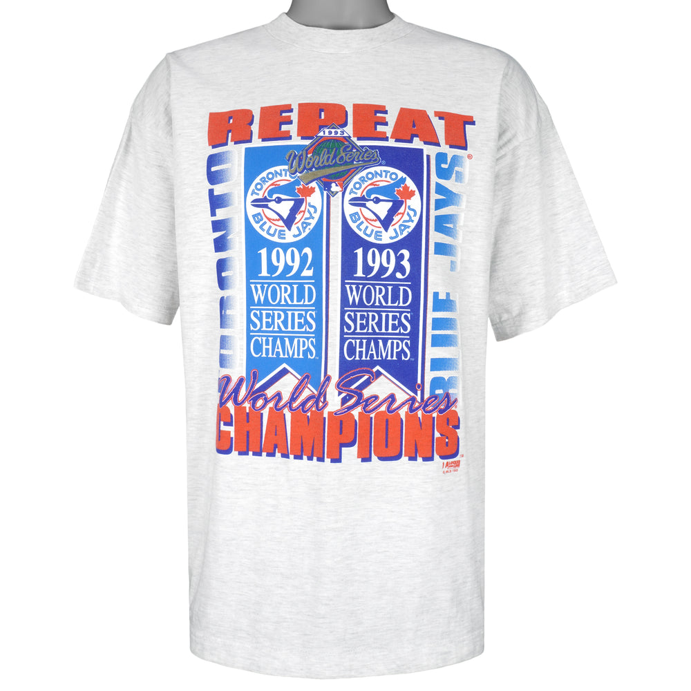 MLB - Toronto Blue Jays, World Series Champs T-Shirt 1993 X-Large Vintage Retro Baseball