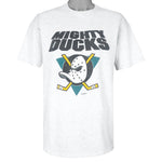 NHL (Hanes) - Anaheim Mighty Ducks T-Shirt 1990s X-Large