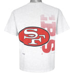 NFL (Home Team) - San Francisco 49ers T-Shirt 1995 Large Vintage Retro Football