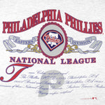 MLB - Philadelphia Phillies Spell-Out T-Shirt 1991 Medium Vintage Retro