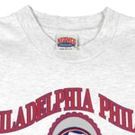 MLB - Philadelphia Phillies Spell-Out T-Shirt 1991 Medium Vintage Retro