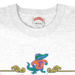 NCAA (Nutmeg) - Florida Gators Big Spell-Out T-Shirt 1990s Large Vintage Retro Collage