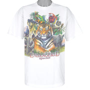 Vintage (Habitat) - Endangered Species Of The World T-Shirt 1990s X-Large Vintage Retro