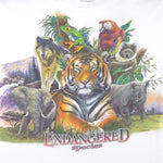 Vintage (Habitat) - Endangered Species Of The World T-Shirt 1990s X-Large Vintage Retro