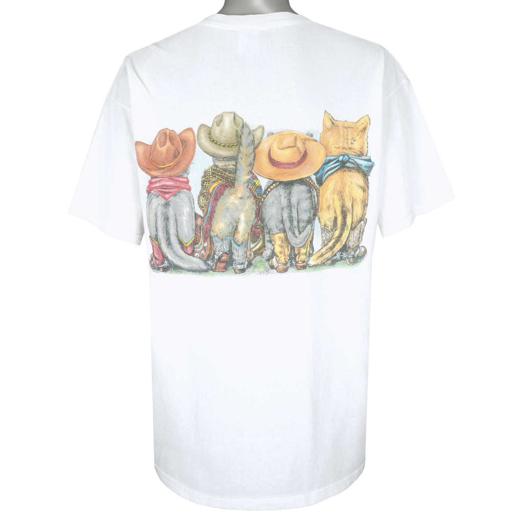 Vintage (Delta) - White Cats Breakout T-Shirt 1990s X-Large Vintage Retro