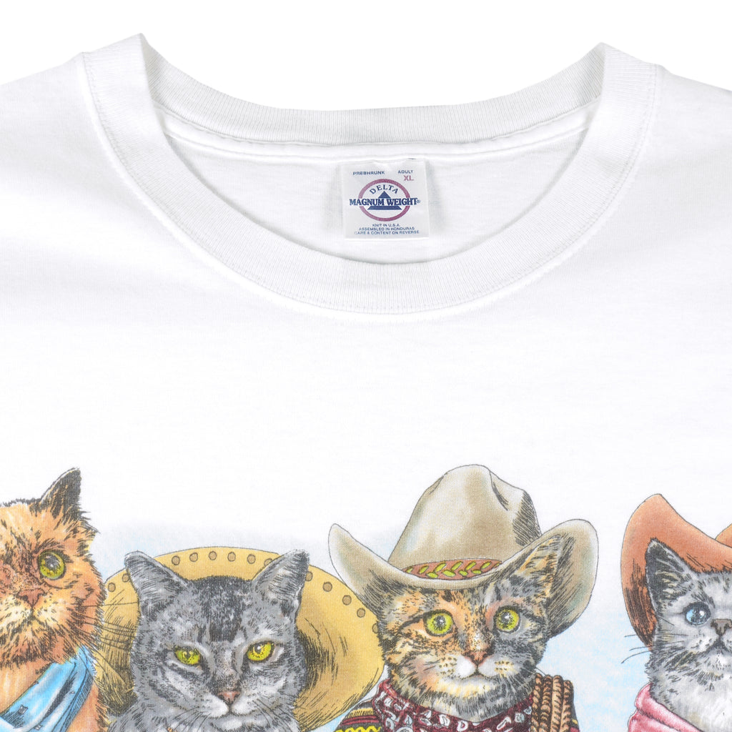 Vintage (Delta) - White Cats Breakout T-Shirt 1990s X-Large Vintage Retro
