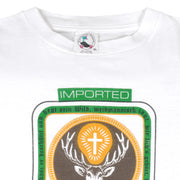 Vintage - Imported Krauter Liqueur Serve Cold Keep On Ice T-Shirt 1990s X-Large Vintage Retro