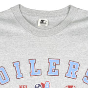 Starter - Tennessee Oilers Spell-Out T-Shirt 1990s Large Vintage Retro Football