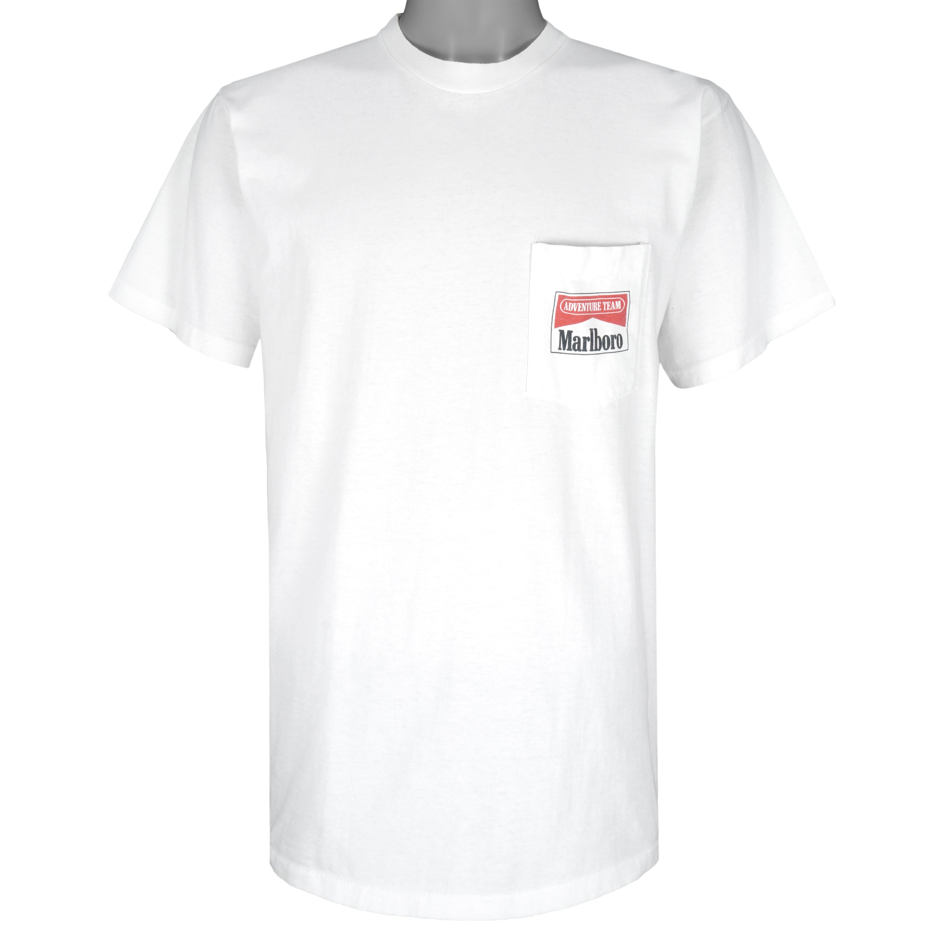 Vintage (Marlboro) - Adventure Team T-Shirt 1990s Large Vintage Retro