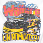 NASCAR - Rusty Wallace #2 Big Spell-Out T-Shirt 1992 Large Vintage Retro