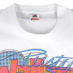NASCAR - Rusty Wallace #2 Big Spell-Out T-Shirt 1992 Large Vintage Retro