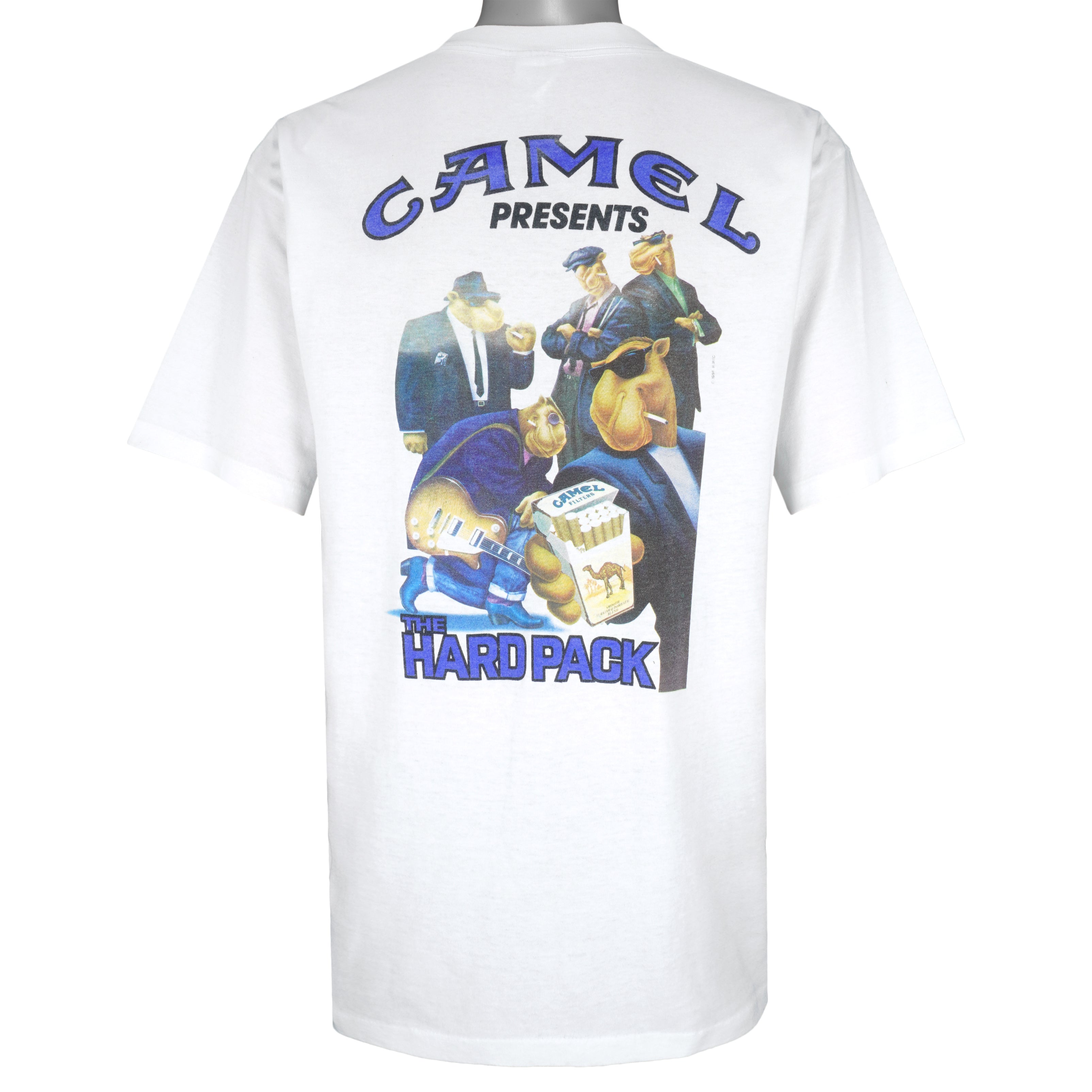 Vintage (Silkworm) - Camel The Hard Pack T-Shirt 1990s X-Large Retro