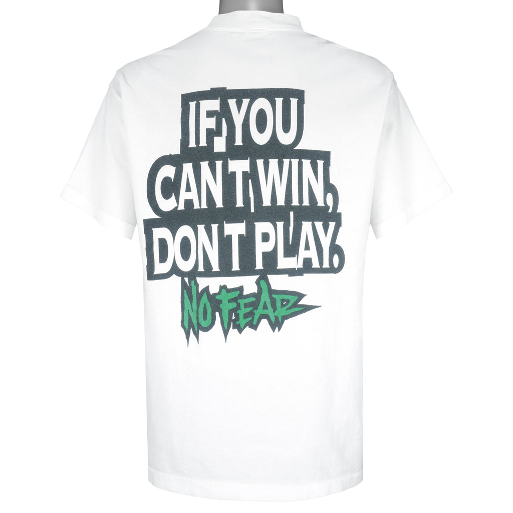 Vintage (No Fear) - If You Cant Win, Dont Play T-Shirt 1990s X-Large Vintage Retro