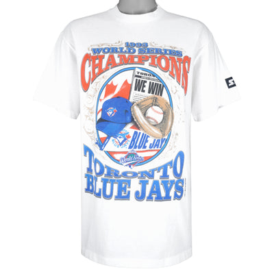 Starter - Toronto Blue Jays - World Series Champs T-shirt 1993 Large